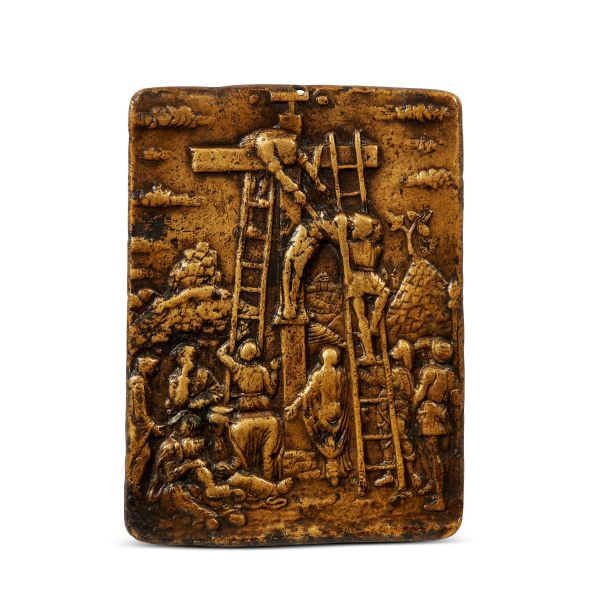 



Pietro delle Campane (?), Padua, late 15th century, Descent from the Cross, bronze