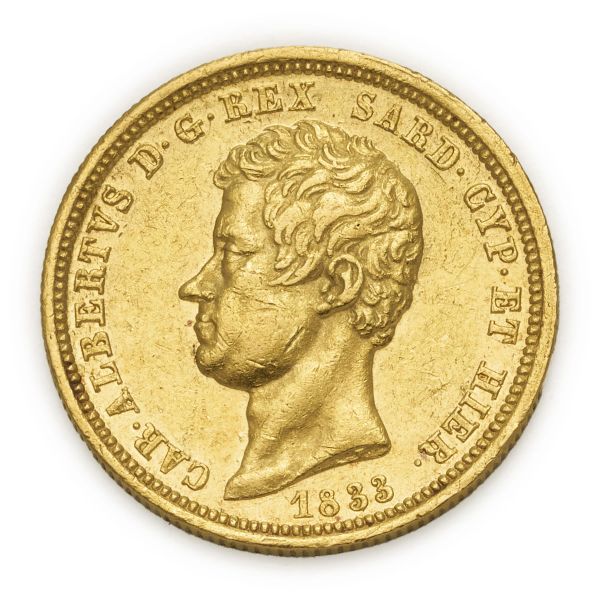 



Carlo Alberto (1831-1849) &ndash; 50 Lire 1833 &ndash; Zecca: Torino