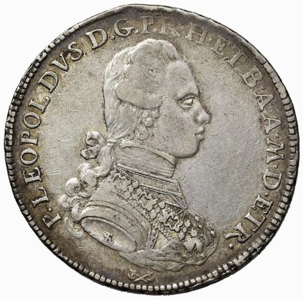 FIRENZE FRANCESCO III DI LORENA (1737-1745) QUATTRO FRANCESCONI IN ARGENTO
