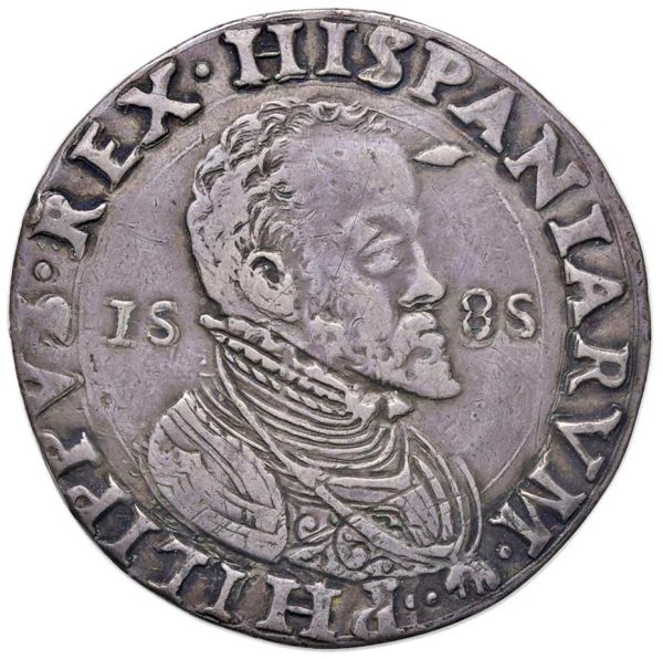 MILANO. FILIPPO II (1556-1598) SCUDO D&rsquo;ARGENTO 1585