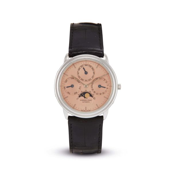 Audemars Piguet - 



AUDEMARS PIGUET QUANTIEME PERPETUEL WHITE GOLD WRISTWATCH