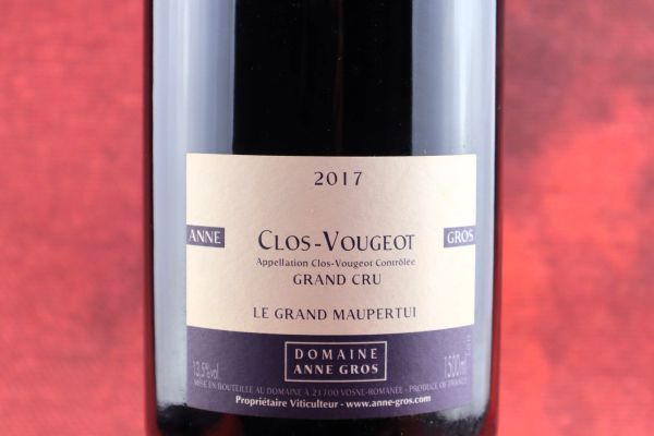 



Clos de Vougeot Le Grand Maupertui Domaine Anne Gros 2017