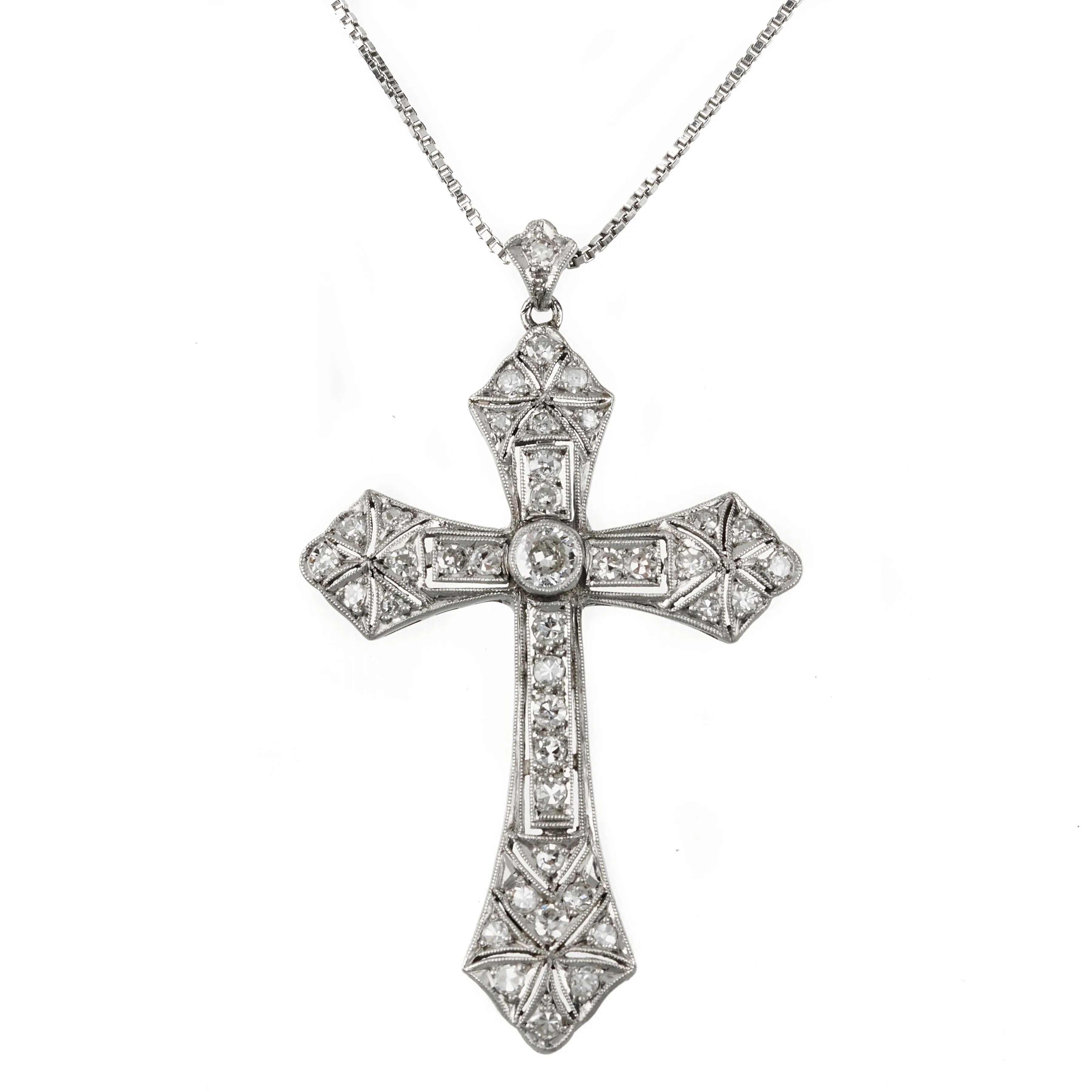 PROSTEEL Collana Scrigno Cinerario A Croce – Gioiello Ricordo In Acciaio Inox/Placcato Oro, Con Imbuto E Confezione