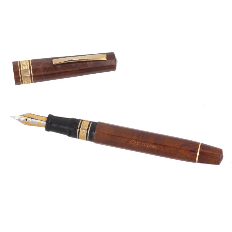 Omas :      OMAS CRISTOFORO COLOMBO II EDIZIONE LIMITATA PENNA STILOGRAFICA, 1992   - Auction ONLINE AUCTION | COLLECTIBLE PENS - Pandolfini Casa d'Aste