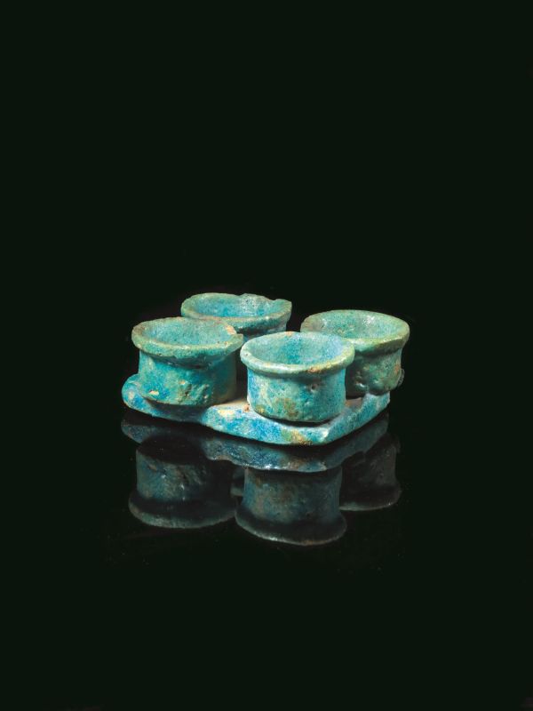 PORTAUNGUENTI IN FAIENCE  - Asta ARCHEOLOGIA - Pandolfini Casa d'Aste