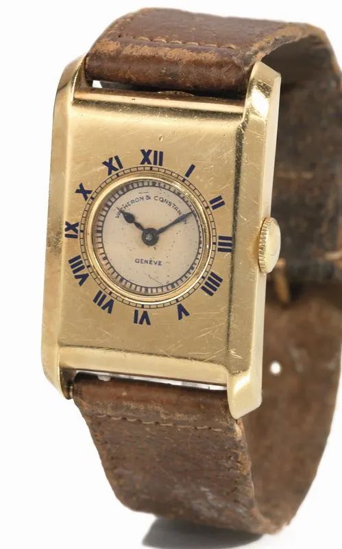 Orologio da polso Vacheron &amp; Constantin, anni '20, in oro giallo 18 kt  - Auction Important Jewels and Watches - I - Pandolfini Casa d'Aste
