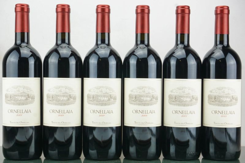 Ornellaia 2001  - Auction LA RAFFINATEZZA DELLA COMPLESSITA' - Fine and Rare Wine - Pandolfini Casa d'Aste