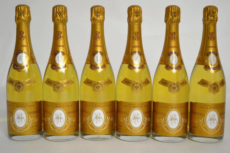 Cristal Louis Roederer  - Auction The passion of a life. A selection of fine wines from the Cellar of the Marcucci. - Pandolfini Casa d'Aste