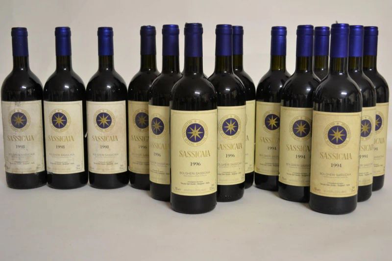 Sassicaia Tenuta San Guido   - Auction The passion of a life. A selection of fine wines from the Cellar of the Marcucci. - Pandolfini Casa d'Aste