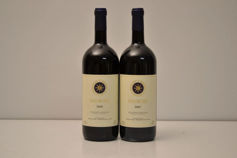 Sassicaia Tenuta San Guido  - Auction An Extraordinary Selection of Finest Wines from Italian Cellars - Pandolfini Casa d'Aste