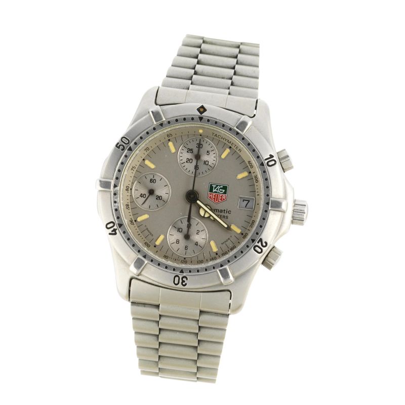 Tag Heuer : TAG HEUER 2000 REF. 760.306 STAINLESS STEEL CHRONOGRAPH  - Auction ONLINE AUCTION | WATCHES - Pandolfini Casa d'Aste