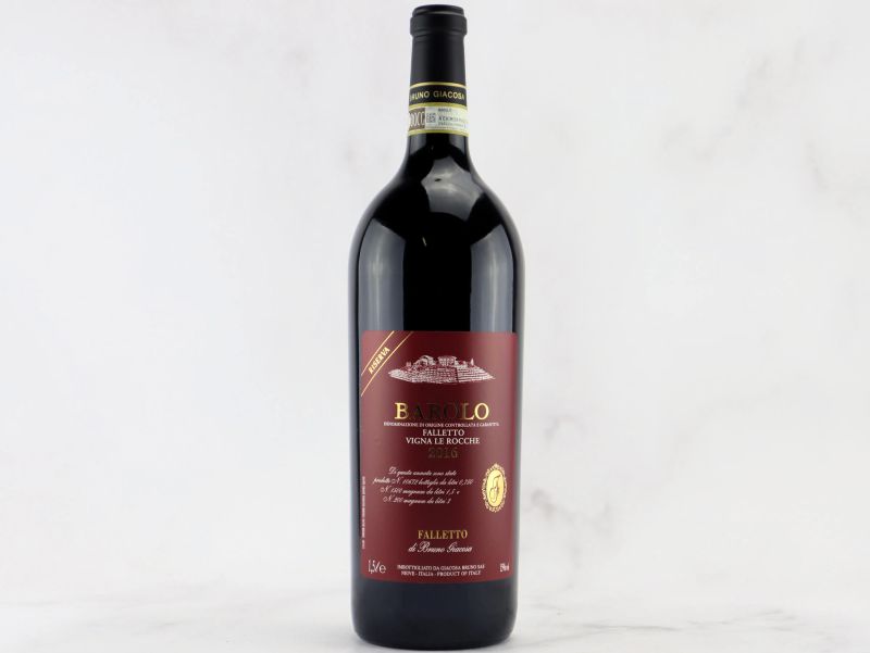 



Barolo Falletto Vigna le Rocche Riserva Etichetta Rossa Bruno Giacosa 2016  - Auction ALCHIMIA - Fine and Rare Wine - Pandolfini Casa d'Aste