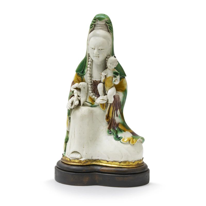 



A SUSANCAI PORCELAIN FIGURE OF GUANYIN, CHINA, QING DYNASTY, 18TH CENTURY  - Auction Asian Art | 东方艺术 - Pandolfini Casa d'Aste