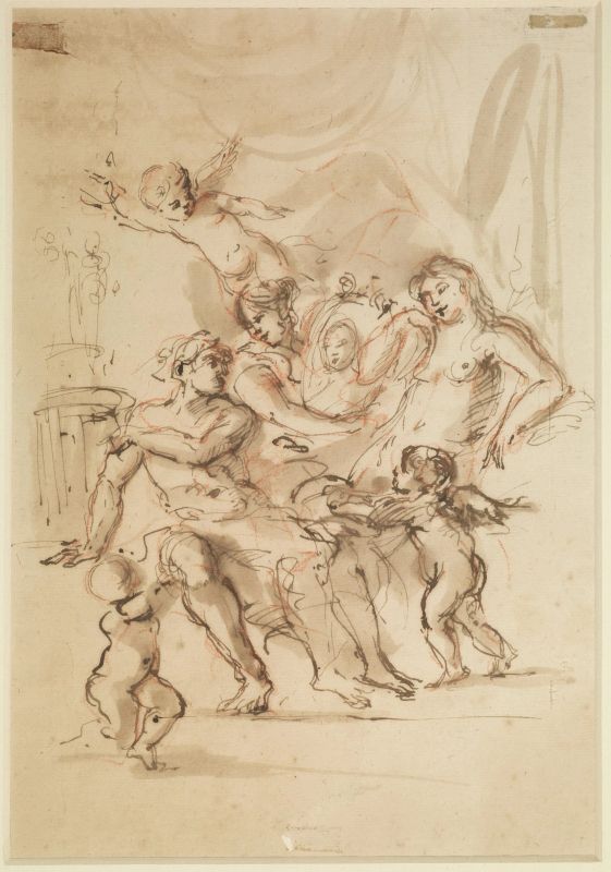      Scuola veneta, fine sec. XVIII / inizio sec. XIX   - Auction TIMED AUCTION | 16TH TO 19TH CENTURY DRAWINGS AND PRINTS - Pandolfini Casa d'Aste