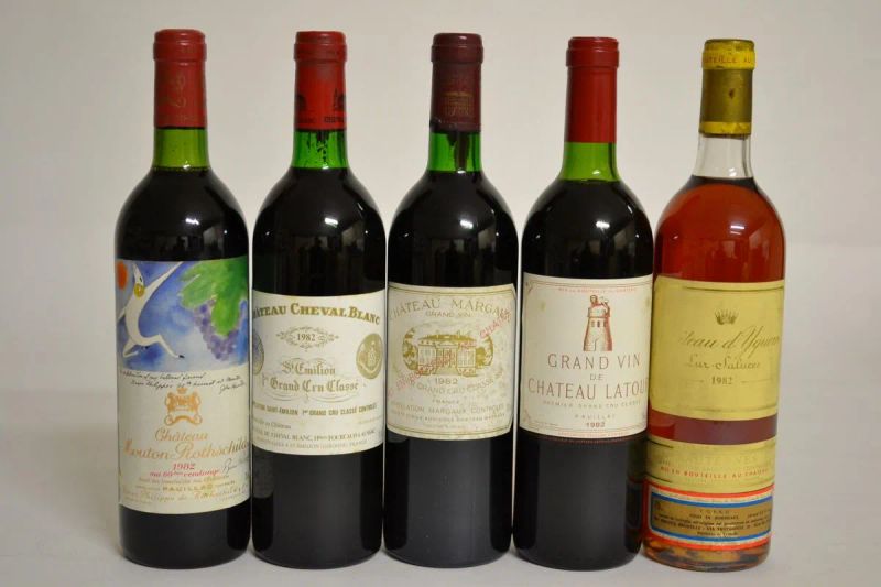 Selezione Bordeaux 1982  - Auction PANDOLFINI FOR EXPO 2015: Finest and rarest wines - Pandolfini Casa d'Aste