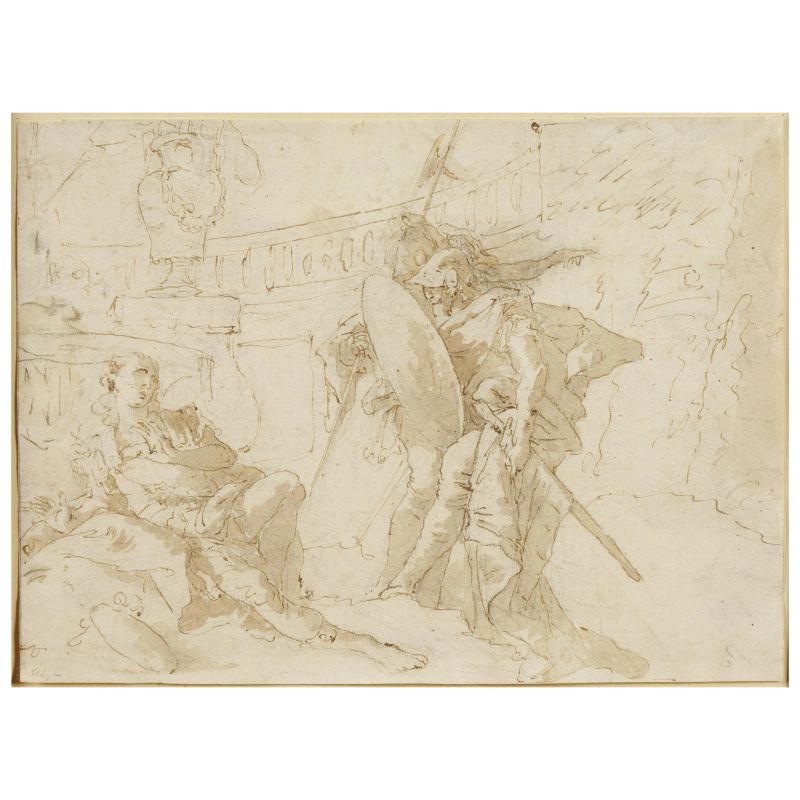 Artista veneziano, sec. XVIII  - Asta STAMPE E DISEGNI DAL XV AL XIX SECOLO - Pandolfini Casa d'Aste