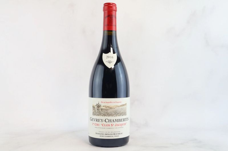 



Gevrey-Chambertin Clos Saint Jacques Domaine Armand Rousseau 2016  - Asta La Joie du Vin - Vini Pregiati e da Collezione - Pandolfini Casa d'Aste