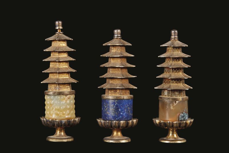 THREE RINGS, CHINA, MING-QING DYNASTY, 17TH-19TH CENTURIES  - Auction ASIAN ART / &#19996;&#26041;&#33402;&#26415;   - Pandolfini Casa d'Aste