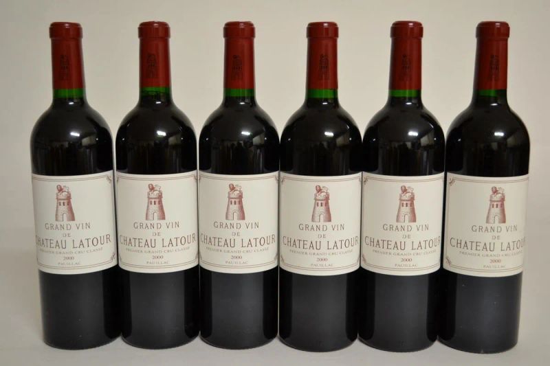 Chateau Latour 2000  - Asta PANDOLFINI PER EXPO 2015: VINI PREGIATI E DA COLLEZIONE - Pandolfini Casa d'Aste