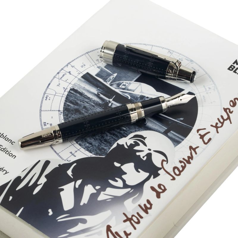 Montblanc : MONTBLANC ANTOINE DE EXUPERY WRITERS SERIES LIMITED EDITION FOUNTAIN PEN N. 4205/9800, 2017  - Auction ARCADE |  WATCHES AND COLLECTIBLE PENS - Pandolfini Casa d'Aste