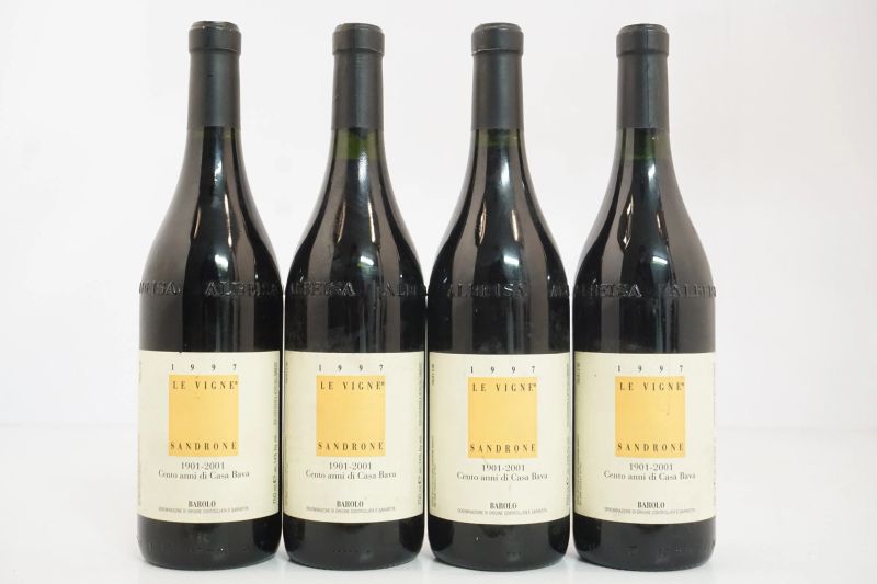      Barolo Cento anni di casa Bava Le Vigne Sandrone 1997   - Auction Online Auction | Smart Wine & Spirits - Pandolfini Casa d'Aste
