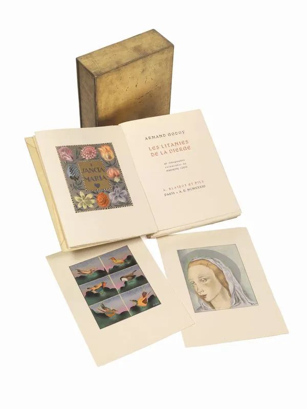 (Edizioni di pregio  Illustrati 900) LYDIS, Mariette  GODOY, Armand. Les    - Auction Books, manuscripts and autographs - Pandolfini Casa d'Aste
