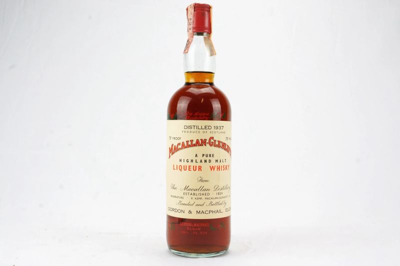      Macallan-Glenlivet 1937   - Asta Whisky e Distillati da Collezione - Pandolfini Casa d'Aste