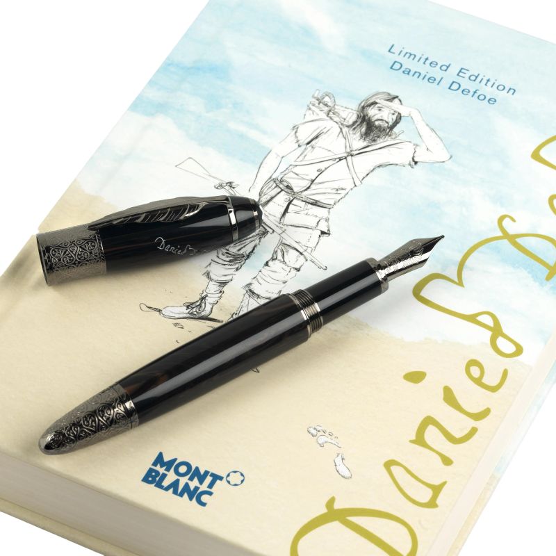 Montblanc : MONTBLANC DANIEL DEFOE WRITERS SERIES LIMITED EDITION FOUNTAIN PEN N. 02424/10000, 2014  - Auction ARCADE |  WATCHES AND COLLECTIBLE PENS - Pandolfini Casa d'Aste