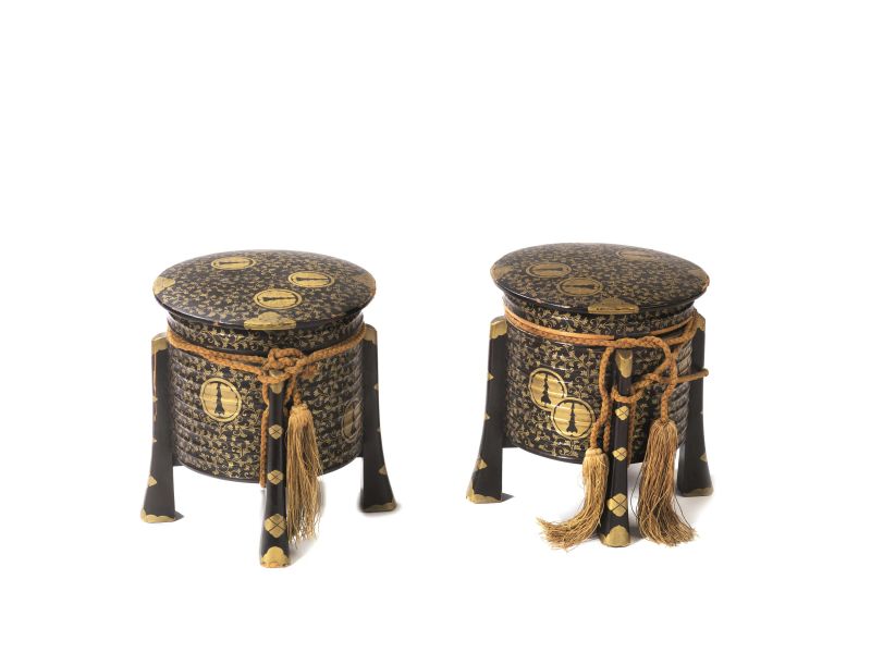 DUE CONTENITORI, GIAPPONE, SEC. XIX  - Auction Asian Art - Pandolfini Casa d'Aste