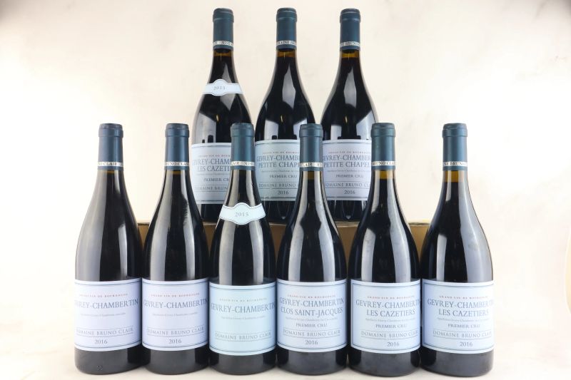 



Selezione Gevrey-Chambertin Domaine Bruno Clair  - Auction La Joie du Vin - Fine and Rare Wine - Pandolfini Casa d'Aste