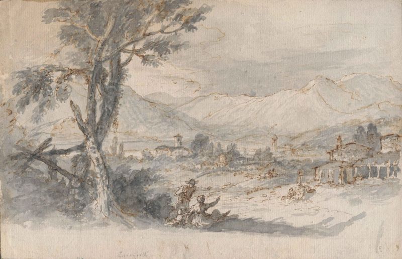 Francesco Zuccarelli  - Auction Works on paper: 15th to 19th century drawings, paintings and prints - Pandolfini Casa d'Aste