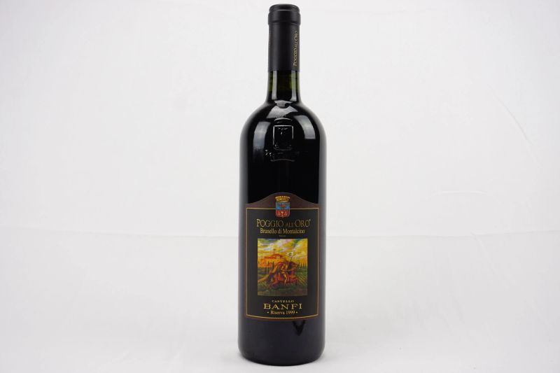      Brunello di Montalcino Poggio All&rsquo;Oro Riserva Banfi 1999   - Asta ASTA A TEMPO | Smart Wine & Spirits - Pandolfini Casa d'Aste
