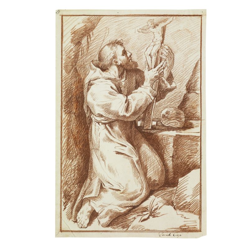 French school, 18th century  - Auction TIMED AUCTION | WORKSONPAPER: DRAWINGS, PAINTINGS AND PRINTS - Pandolfini Casa d'Aste
