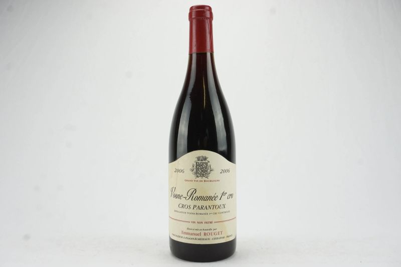      Vosne Roman&eacute;e Au Cros Parantoux Domaine Emmanuel Rouget 2006   - Auction The Art of Collecting - Italian and French wines from selected cellars - Pandolfini Casa d'Aste