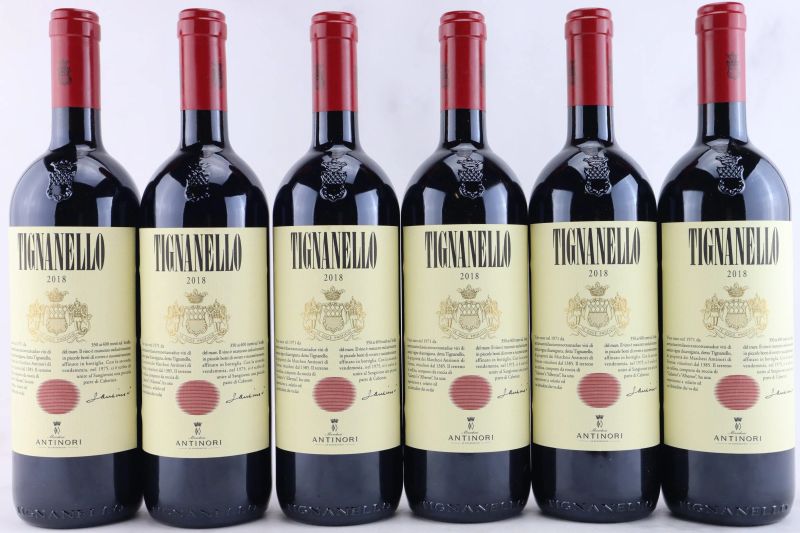 



Tignanello Antinori 2018  - Asta MATERIA - Vini Pregiati e da Collezione - Pandolfini Casa d'Aste