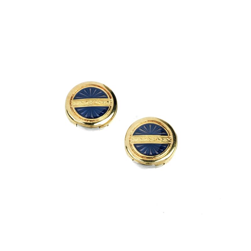 



BUTTON COVERS IN 18KT YELLOW GOLD  - Auction JEWELS - Pandolfini Casa d'Aste