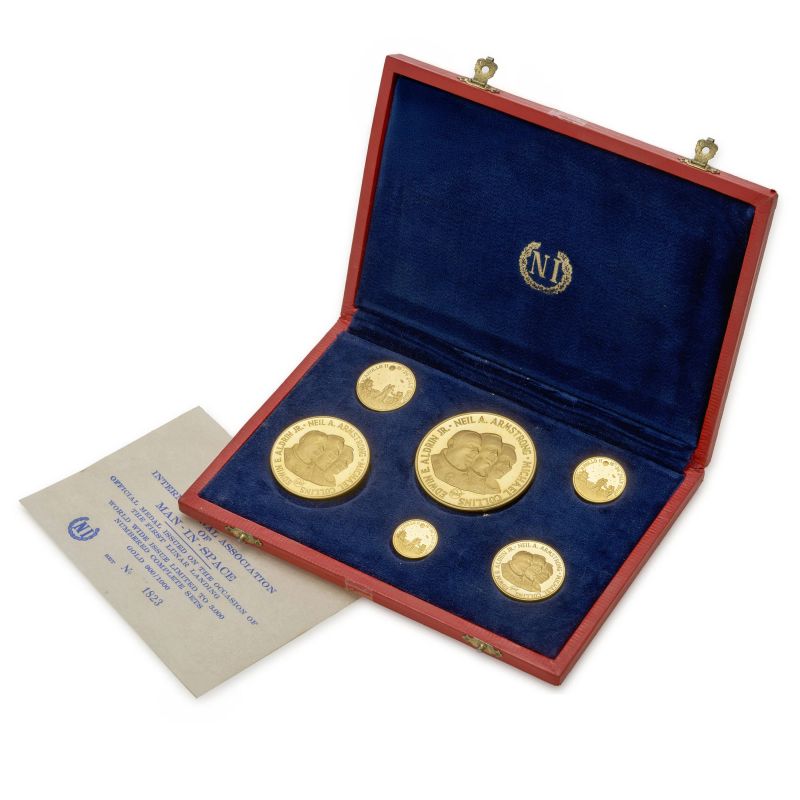 



Set di 6 medaglie "Man in Space" 1969  - Asta NUMISMATICA - Pandolfini Casa d'Aste