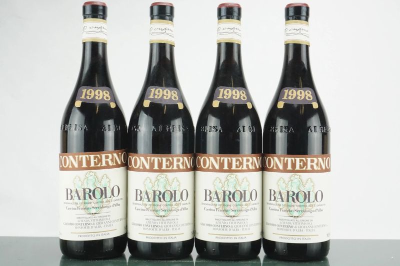 Barolo Cascina Francia Giacomo Conterno 1998  - Auction L'Essenziale - Fine and Rare Wine - Pandolfini Casa d'Aste