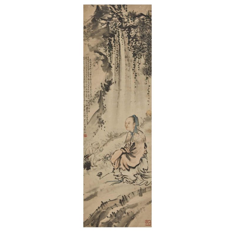 A PAINTING, CHINA, 20TH CENTURY  - Auction Asian Art -  &#19996;&#26041;&#33402;&#26415; - Pandolfini Casa d'Aste