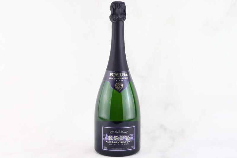 



Krug Clos d&rsquo;Ambonnay 2002  - Asta MATERIA - Vini Pregiati e da Collezione - Pandolfini Casa d'Aste