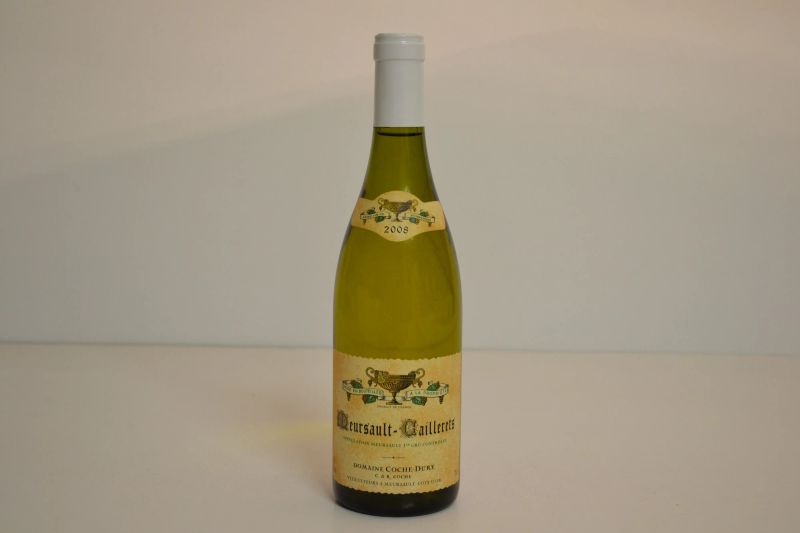 Meursault-Caillerets Domaine J.-F. Coche Dury 2008  - Asta Una Prestigiosa Selezione di Vini e Distillati da Collezioni Private - Pandolfini Casa d'Aste