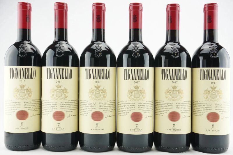 Tignanello Antinori 2017  - Auction THE SIGNIFICANCE OF PASSION - Fine and Rare Wine - Pandolfini Casa d'Aste