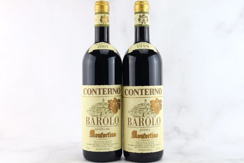 Barolo Monfortino Riserva Giacomo Conterno   - Auction MATERIA - Fine and Rare Wine - Pandolfini Casa d'Aste