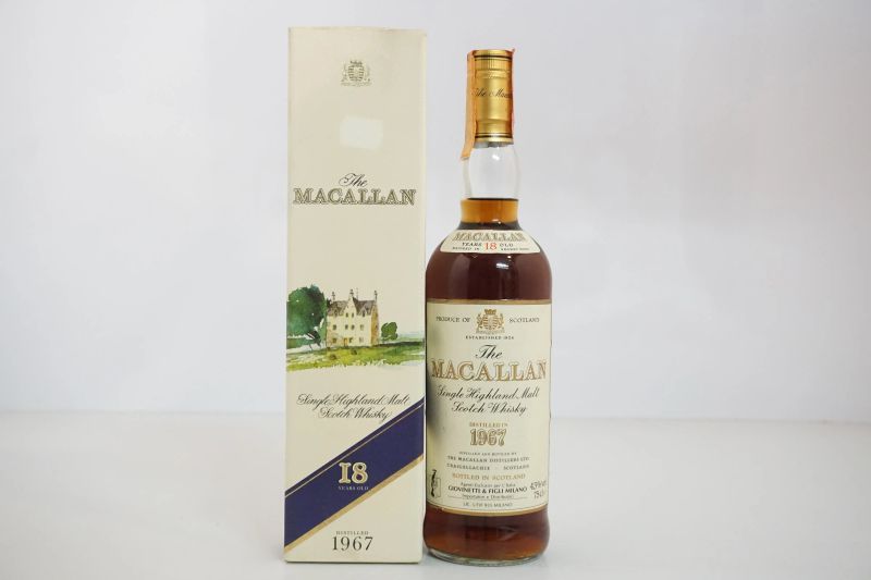      Macallan 1967   - Asta Vini Pregiati e Distillati da Collezione - Pandolfini Casa d'Aste