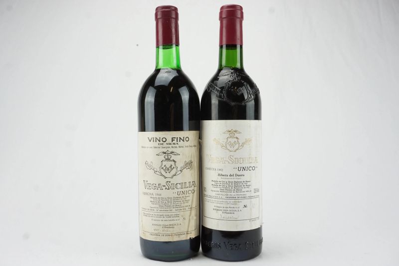      Unico Vega Sicilia    - Auction The Art of Collecting - Italian and French wines from selected cellars - Pandolfini Casa d'Aste