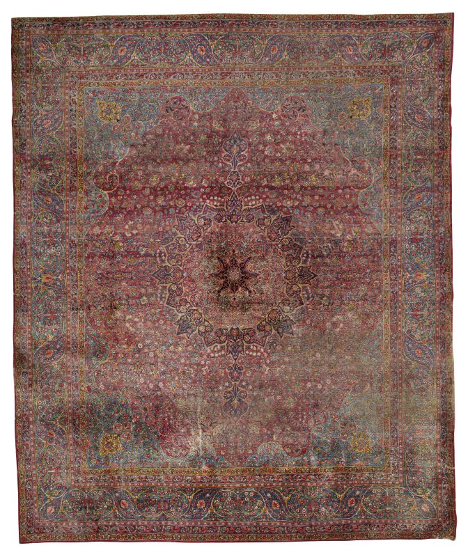 A KIRMAN RUG, PERSIA, 1850  - Auction ONLINE AUCTION | RUGS - Pandolfini Casa d'Aste