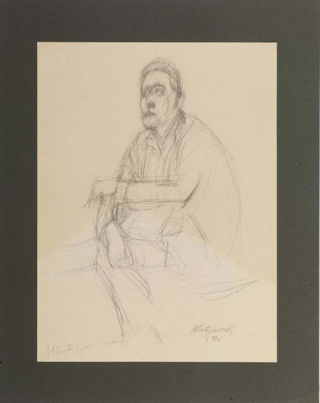 A FIRMA ALBERTO GIACOMETTI  - Auction TIMED AUCTION | Modern and Contemporary Art and a selection of works on paper by Remo Bianco - Pandolfini Casa d'Aste