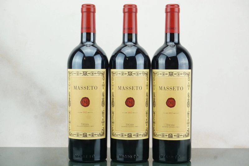 Masseto 2012  - Auction LA RAFFINATEZZA DELLA COMPLESSITA' - Fine and Rare Wine - Pandolfini Casa d'Aste