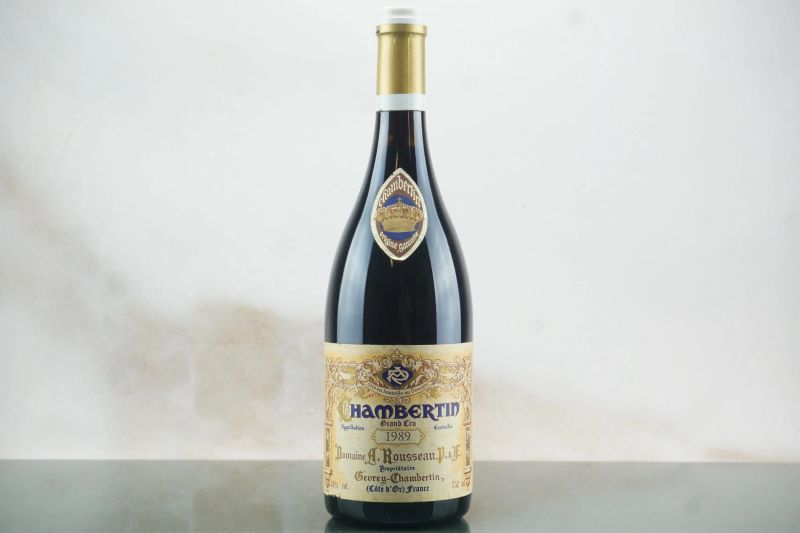 Chambertin Domaine Armand Rousseau 1989  - Auction LA RAFFINATEZZA DELLA COMPLESSITA' - Fine and Rare Wine - Pandolfini Casa d'Aste