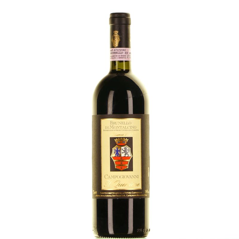 



Brunello di Montalcino Riserva il Quercione Tenuta Campo Giovanni San Felice 1997  - Asta PANDOLFINI PER AMICI DI URI - ASTA BENEFICA PER SOSTENERE LA RICERCA SCIENTIFICA UROLOGICA - Pandolfini Casa d'Aste
